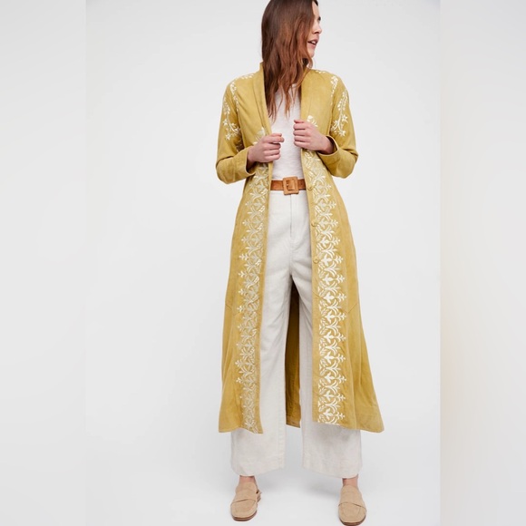 NWT Free People X Bali Violet And Crown Duster - Picture 14 of 16